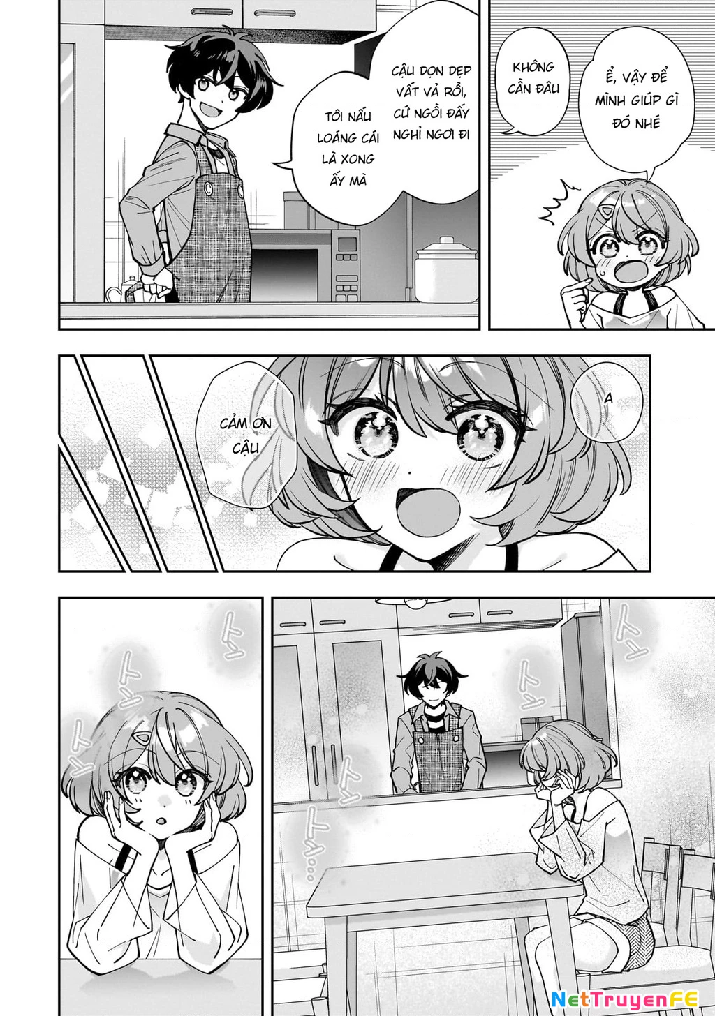 Net no "Oshi" to Real no "Oshi" ga Tonari ni Hikkoshite Kita Chapter 3 - Trang 2